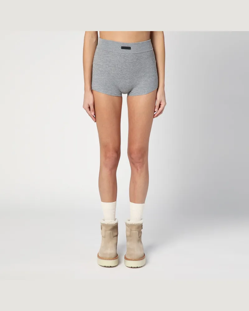 Fear of God Graue Shorts mit Honeycomb-Struktur 