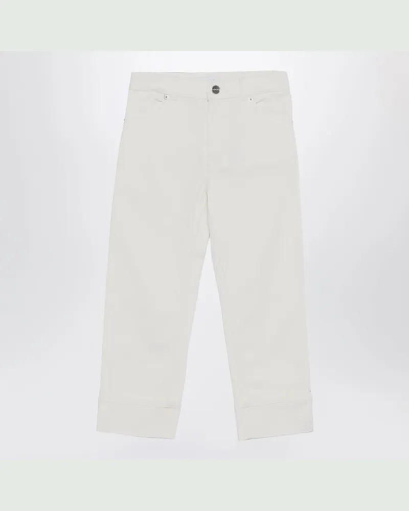 Gucci Weiße Baumwollhose White