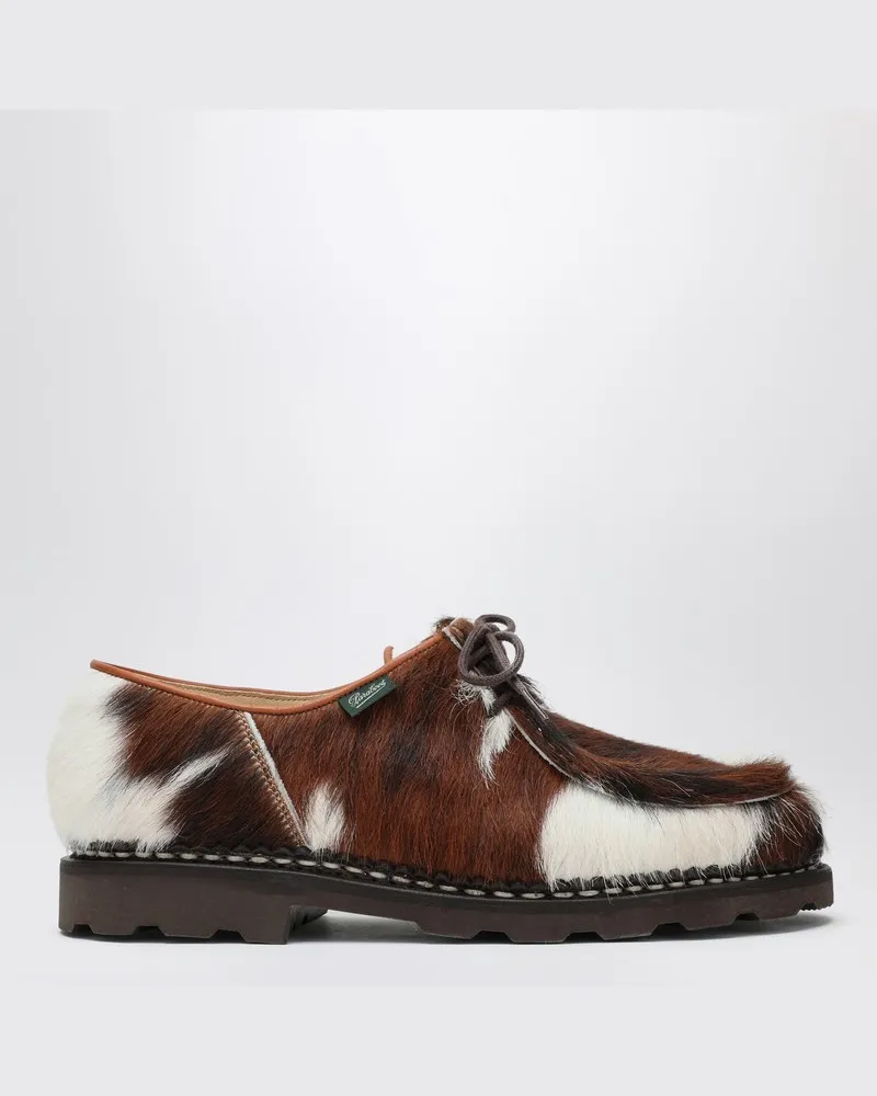 Paraboot Michael-Schnürschuh aus Ponyfell Braun