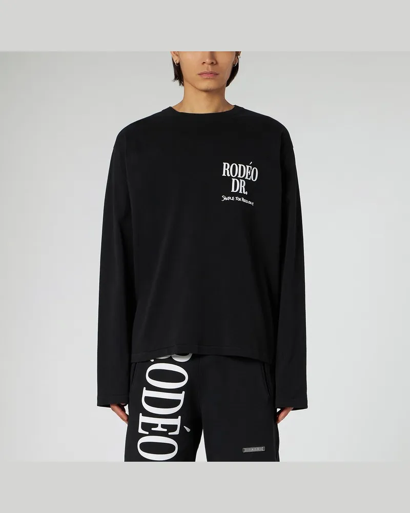 1989 STUDIO Langarm-T-Shirt Rodeo schwarz Schwarz