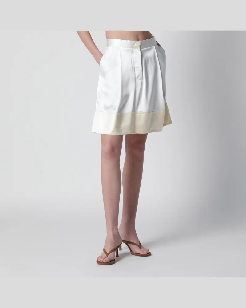 Totême Mini-Rock weiß, im Paneel-Design White