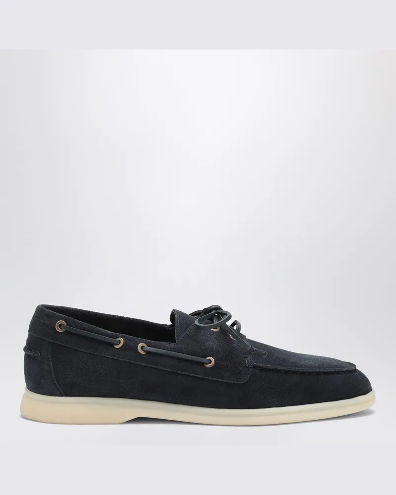 Loro Piana Mocassini Sea-Sail Walk blau Blau