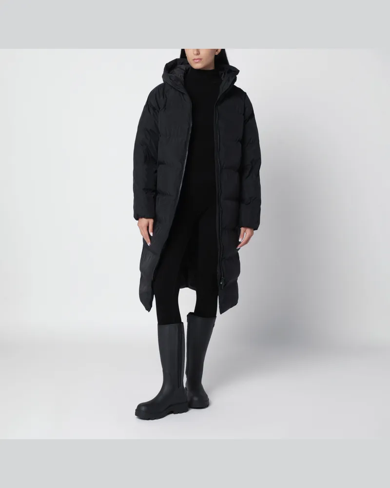 Tretorn Schwarzer wattierter Arctic Puffer Parka Black