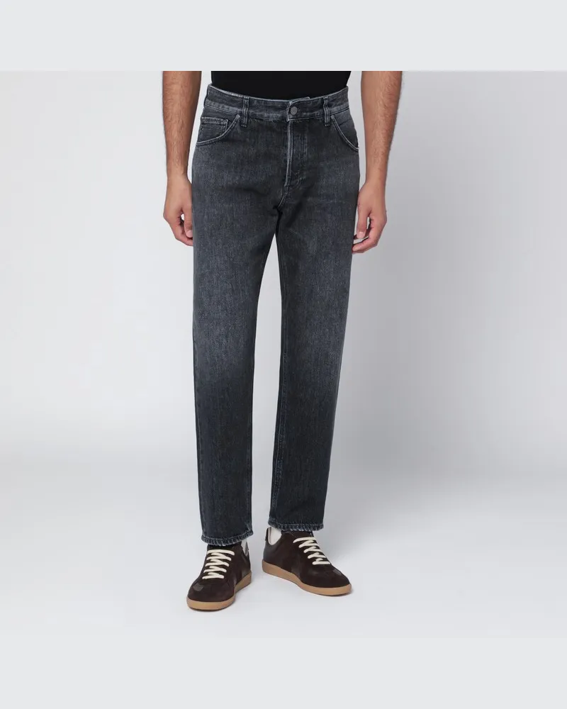 PT TORINO Schwarze Rebel Slim Fit Jeans Schwarz
