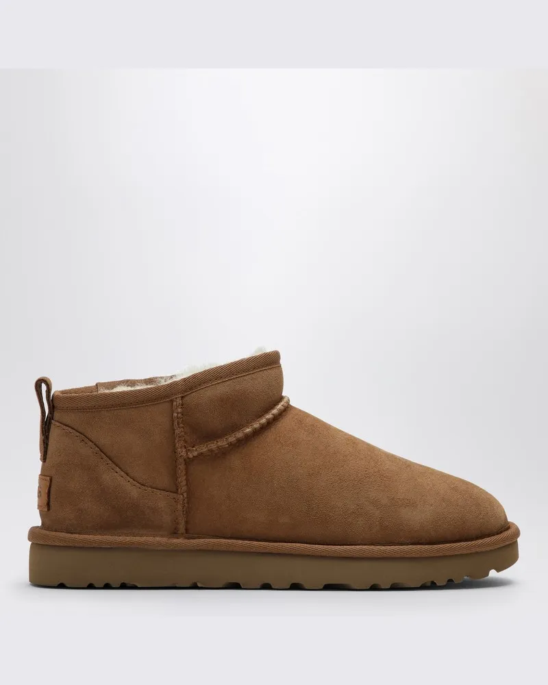 UGG Klassischer Ultra Mini-Stiefel in Kastanienbraun Braun