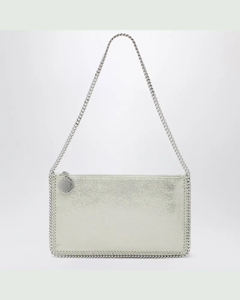 Stella McCartney Mini-Umhängetasche Falabella in Hellgrün Green