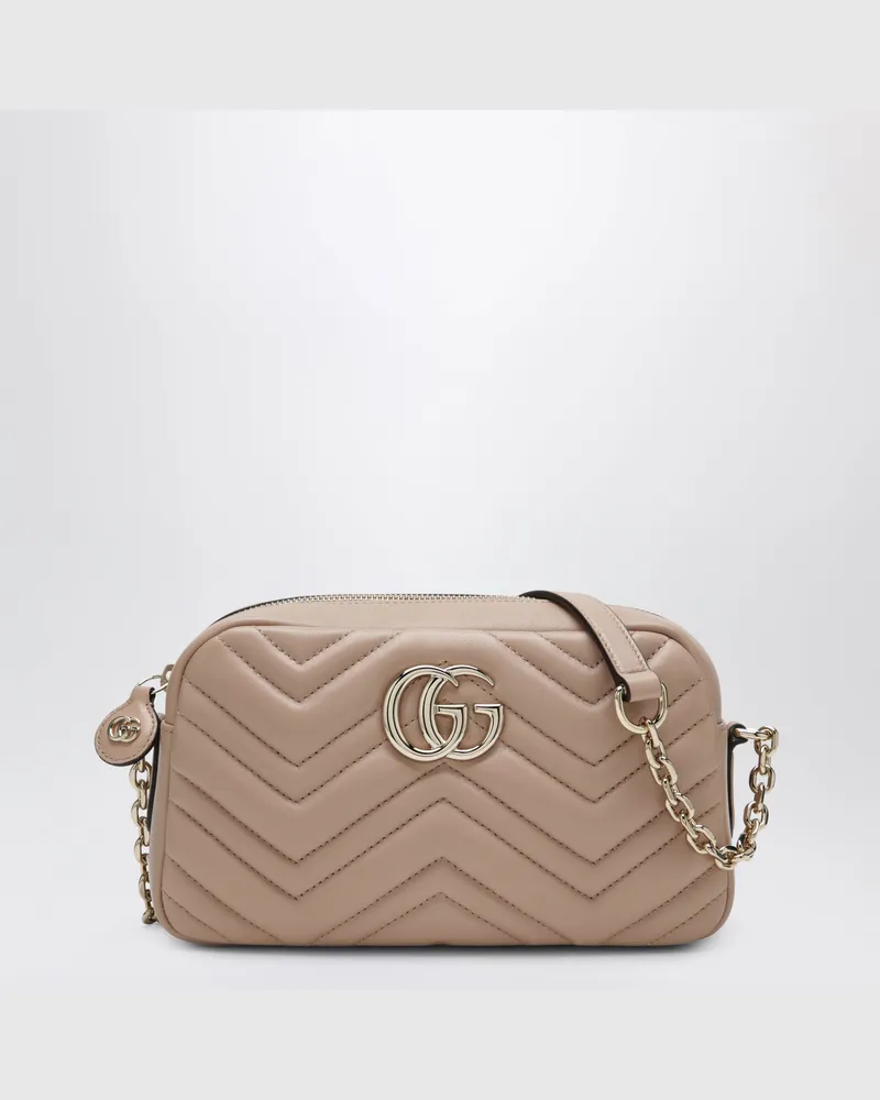 Gucci GG Marmont kleine Camera Bag in Rosébeige Pink