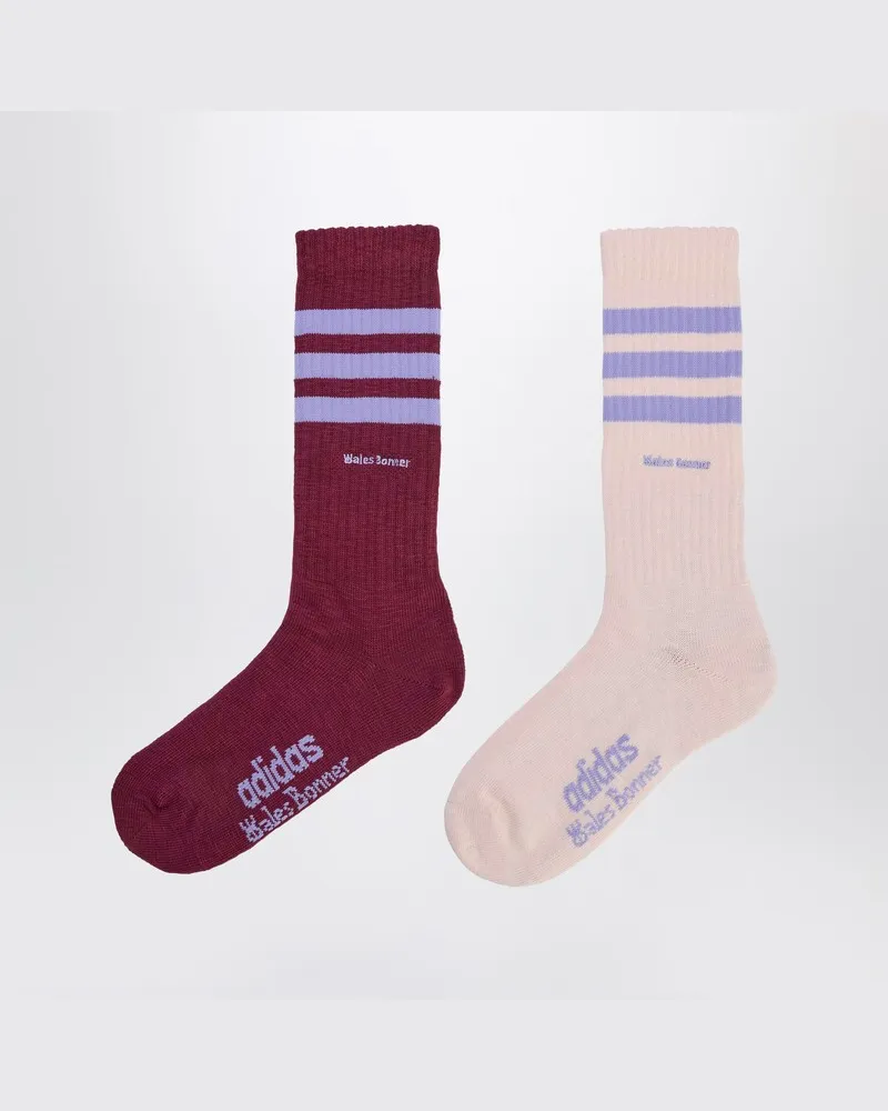 adidas Set mit zwei Socken aus Baumwollmischung Mehrfarbig