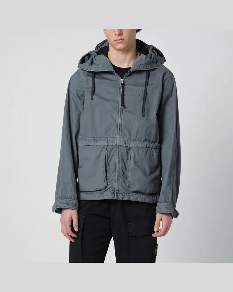 C.P. Company Explorer 50 Fili Wax Jacke in Grau Grey
