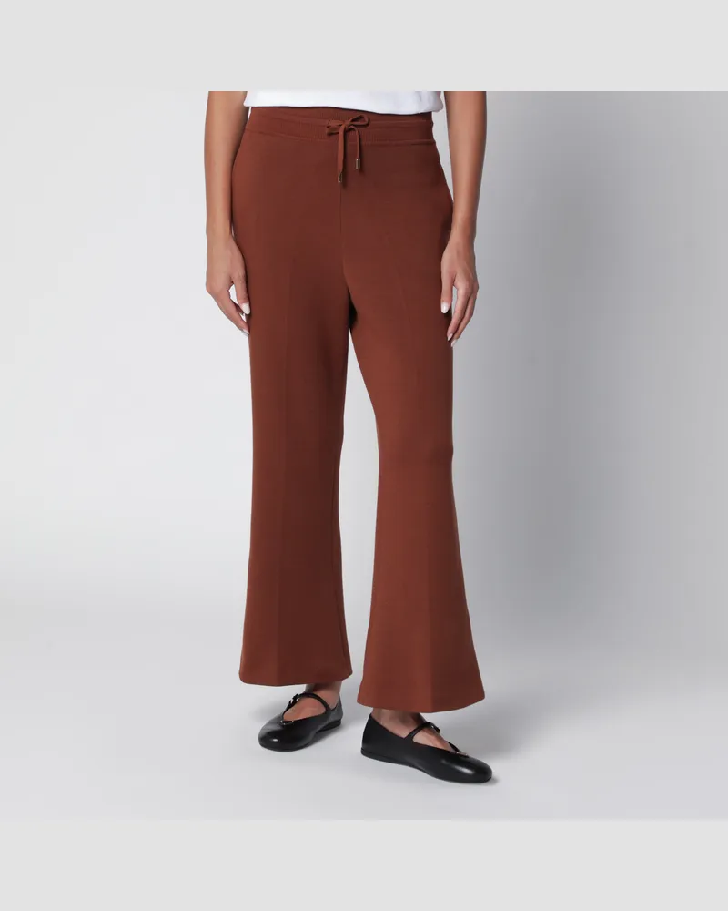 Loro Piana Viera Hose in Sanguine Pencil aus Baumwolle Red
