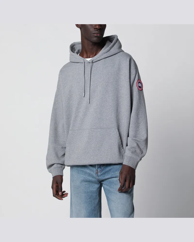 Canada Goose Grauer Hoodie Grey