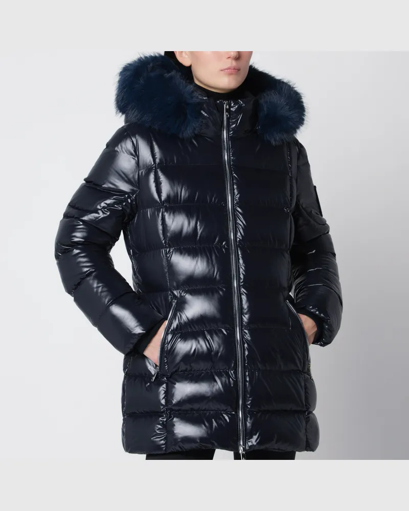 Moose Knuckles Daunenjacke Celestia 3Q in Marineblau aus Nylon Blue