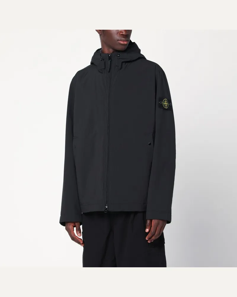 Stone Island 4100086 Soft Shell-R schwarz Schwarz