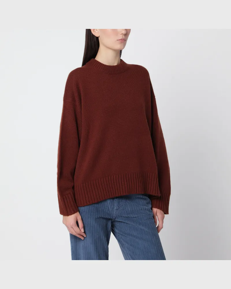 Alexandra Golovanoff Cosima Brown 21 Pullover aus Kaschmir Brown