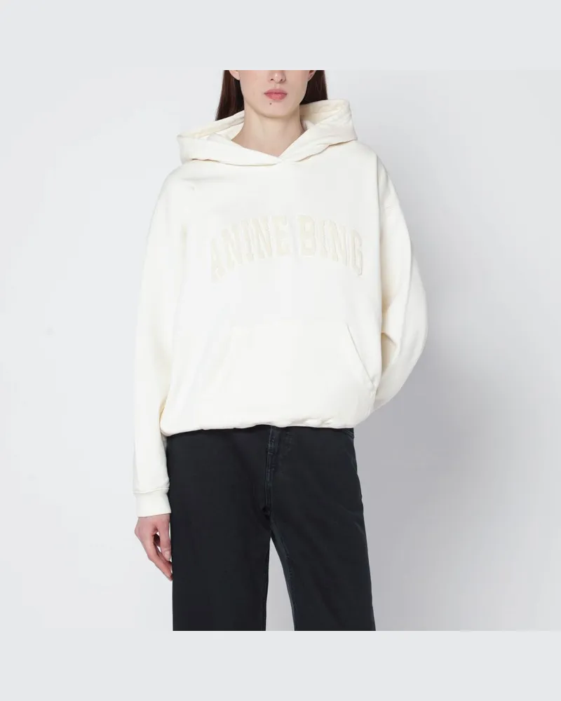 Anine Bing Cremefarbener Harvey-Hoodie Beige
