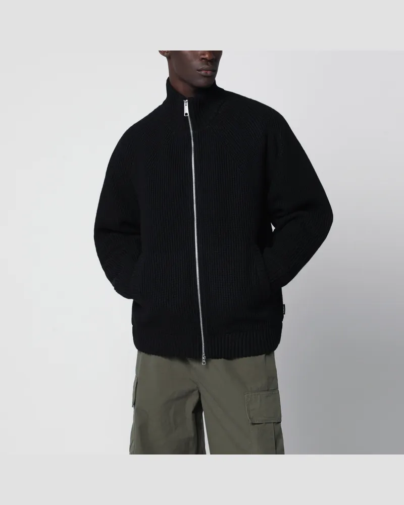 Carhartt WIP Banley black knitted jacket Black