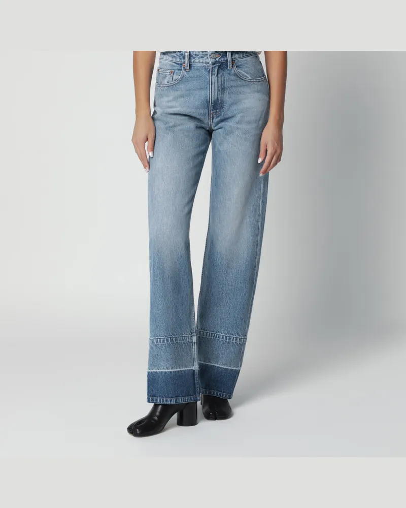 Maison Margiela Gerade Five-Pocket-Jeans aus Baumwolle in Blau Blue