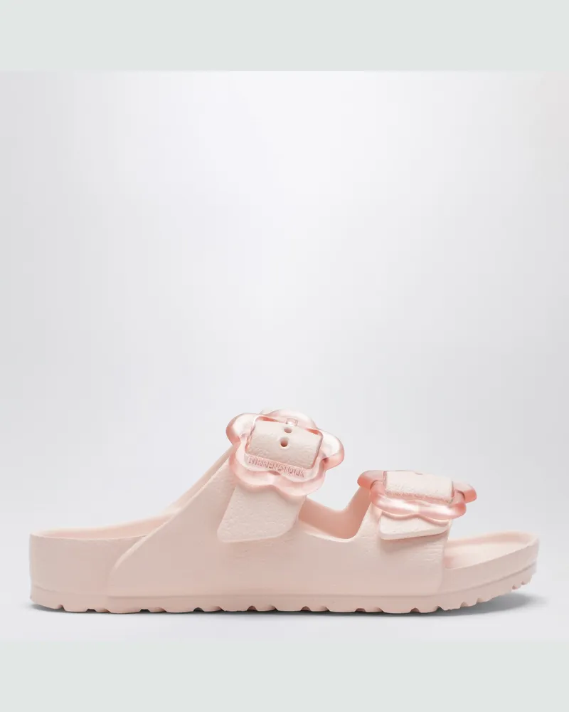 Birkenstock Arizona Flower EVA Pantoletten hellrosa Pink