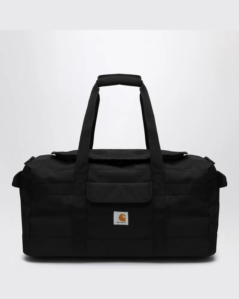 Carhartt WIP Schwarze Leinwand Jack Duffle Bag Schwarz