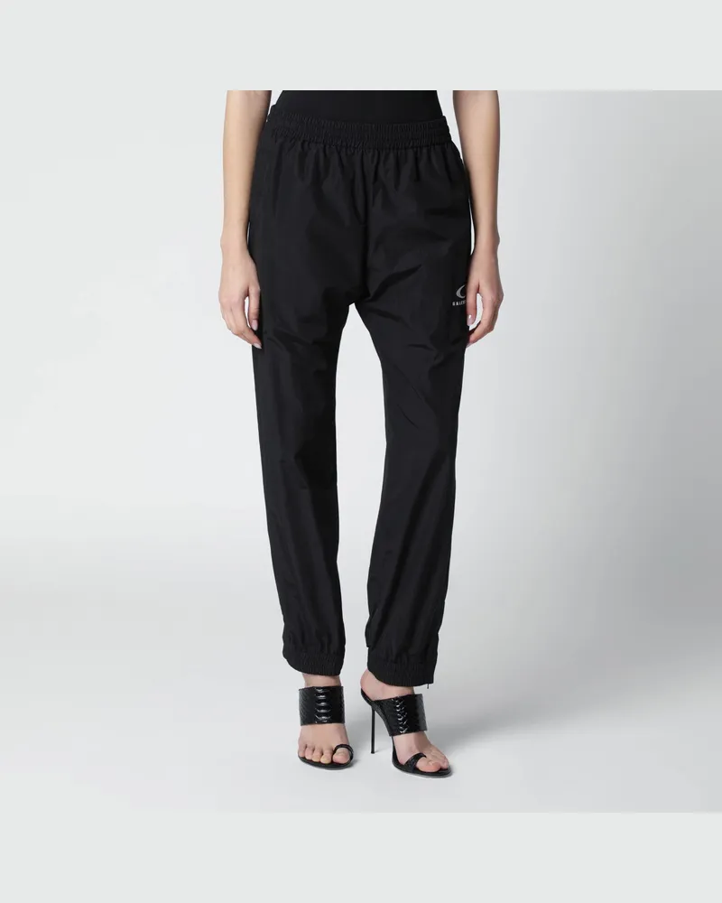 Balenciaga Schwarze Loop Sports Icon Jogginghose Black