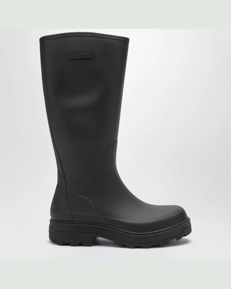Tretorn Schwarze Halla Gummistiefel Black