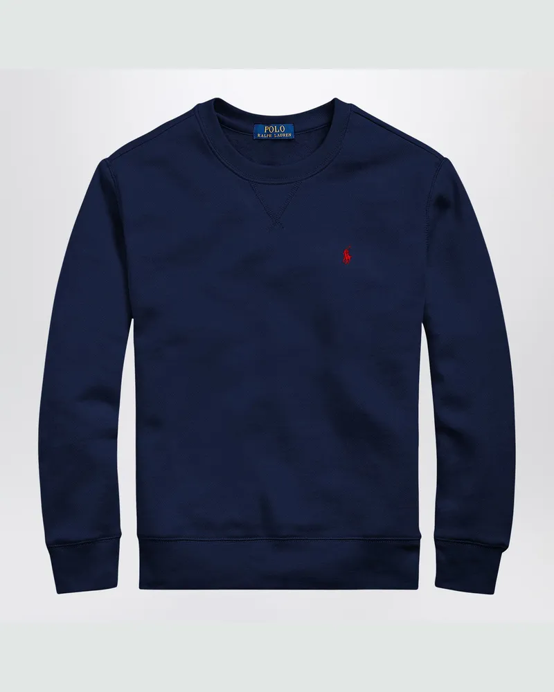 Ralph Lauren Marineblaues Sweatshirt aus Baumwoll-Mix 