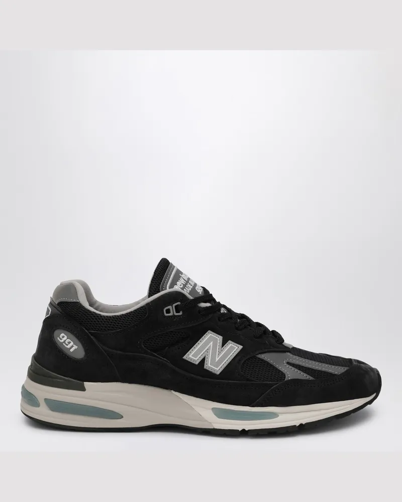 New Balance Made in UK 991v2 Sneaker in Schwarz Black