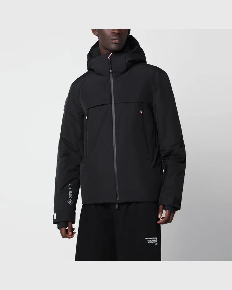 Moncler Schwarze GORE-TEX Jacke Black