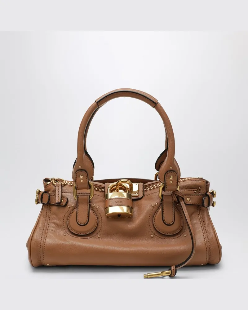 Chloé Braune Paddington-Tasche Braun