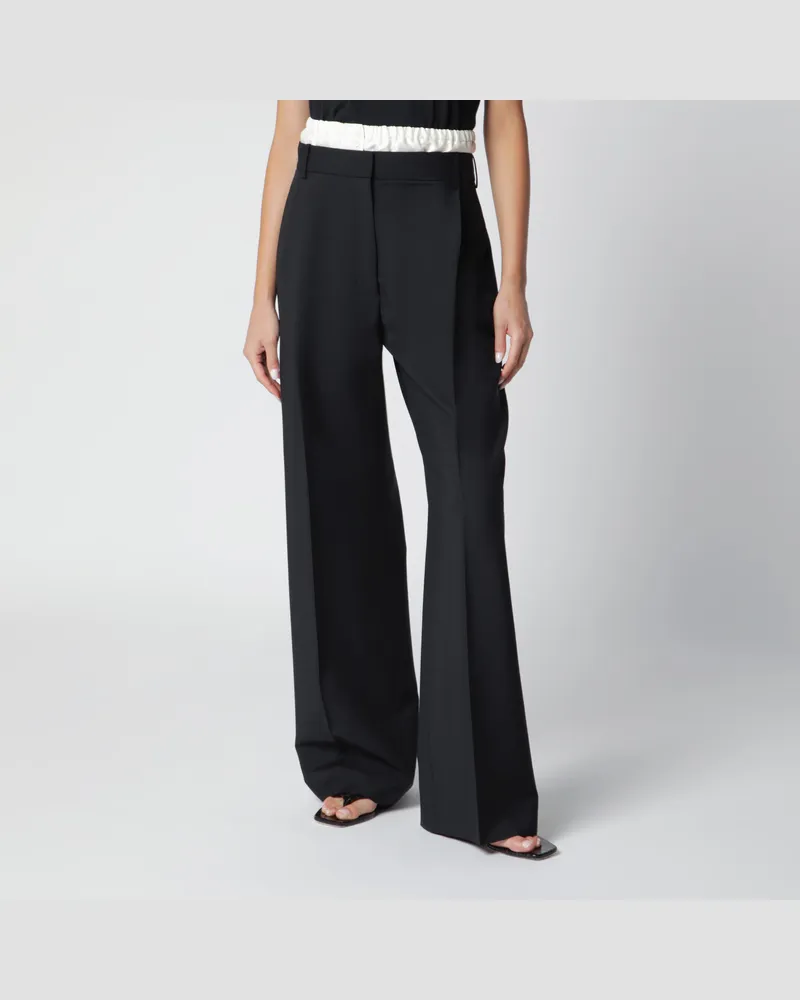 Róhe Schwarze Hose mit Boxer-Detail Black