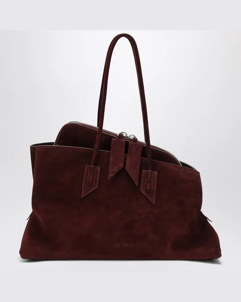 ATTICO Tasche La Passeggiata Medium in Hellschokolade Braun