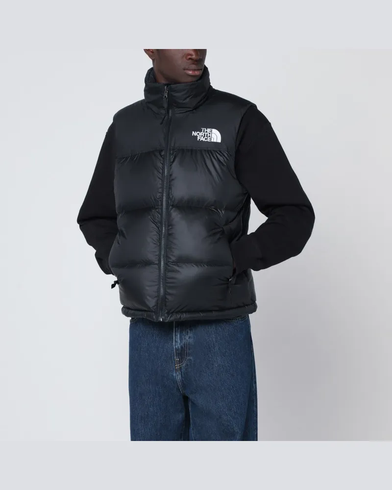 The North Face Schwarze 1996 Retro Nuptse Weste Schwarz
