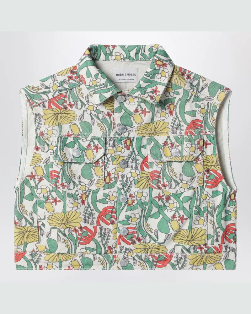 BOBO CHOSES Herbalist Weste aus Baumwolle Multicolor