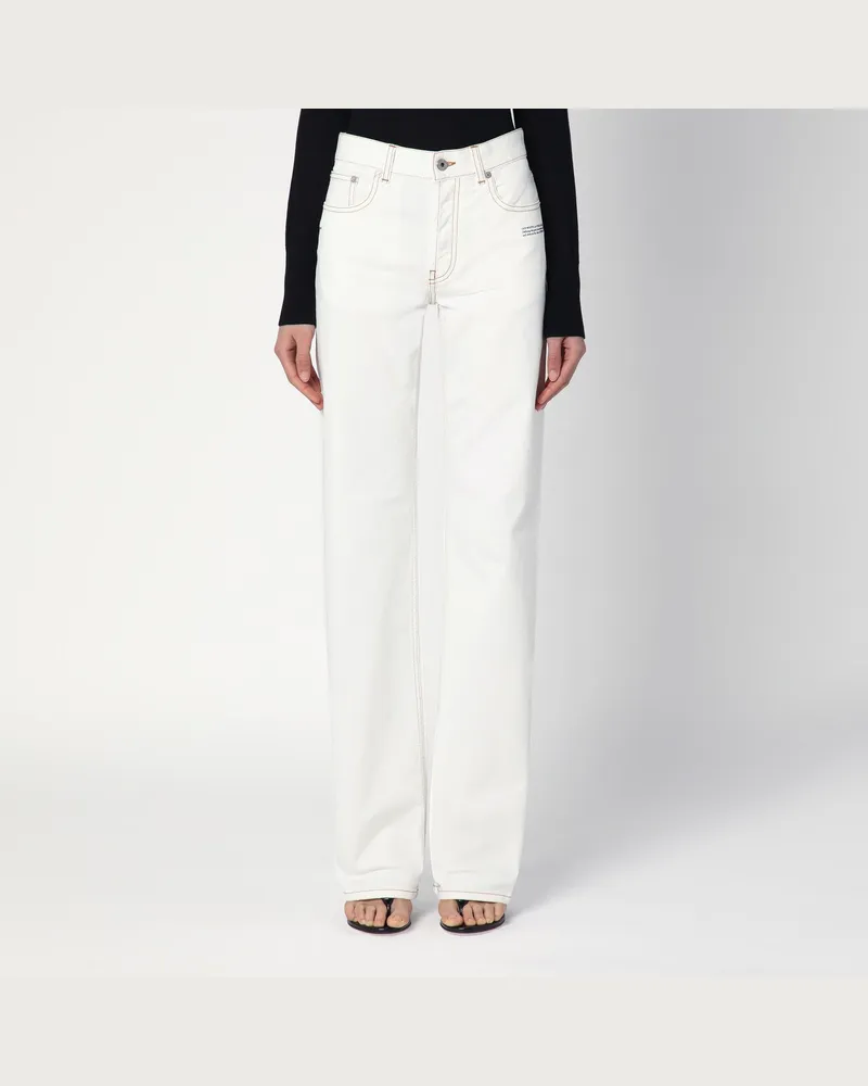 OFF-WHITE Weiße Jeans aus Denim 