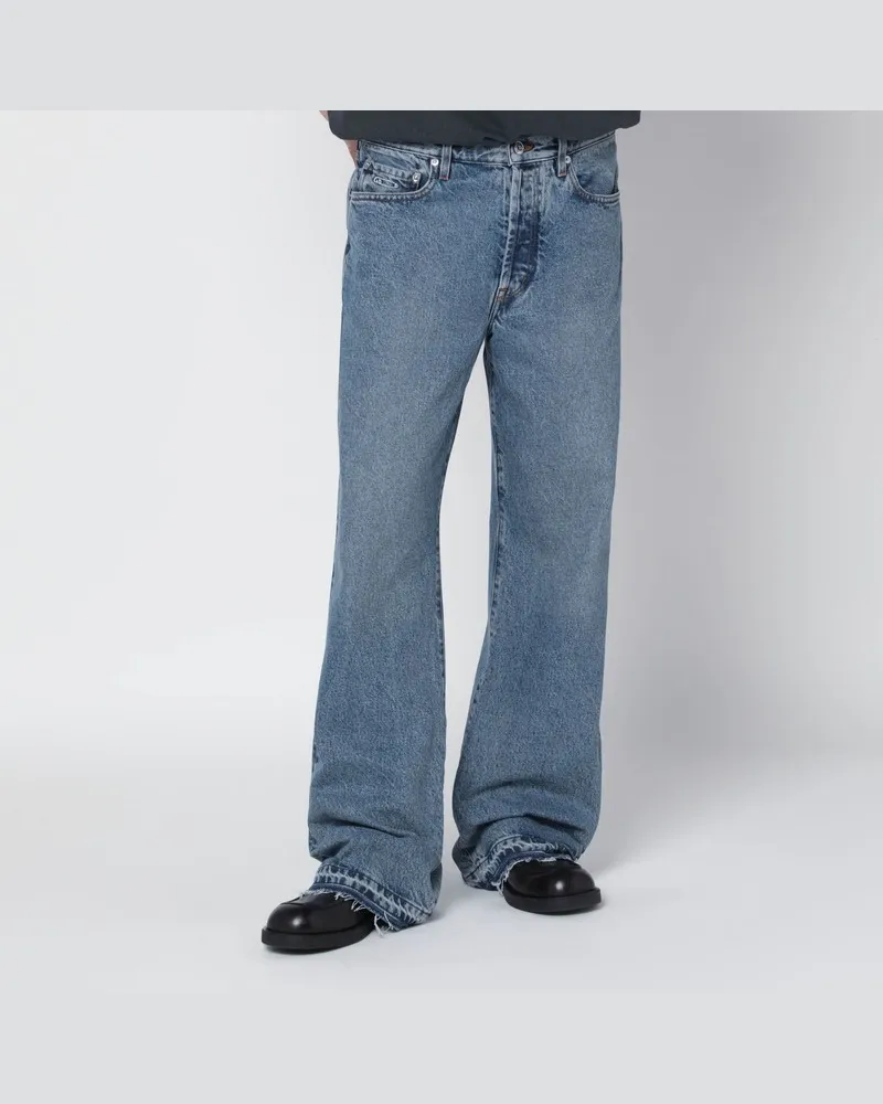 GALLERY DEPT. Melrose Jeans in Mittelblau Blau