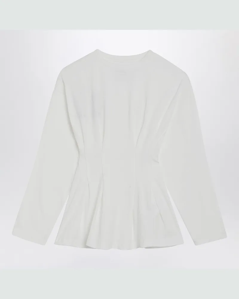 DOUUOD James Pullover aus Baumwolle in Elfenbein White