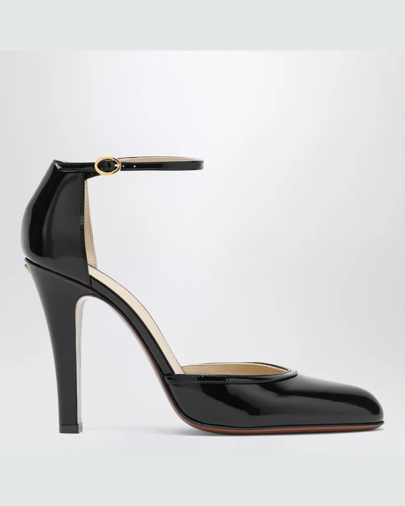 Valentino Garavani Hi Dolly Pumps schwarz aus Lackleder Black