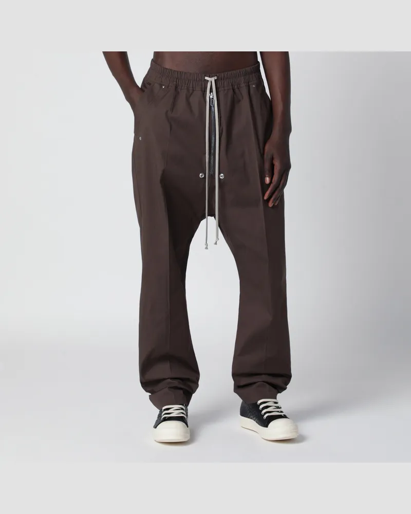 Rick Owens Schlammfarbene Hose Bela Grey