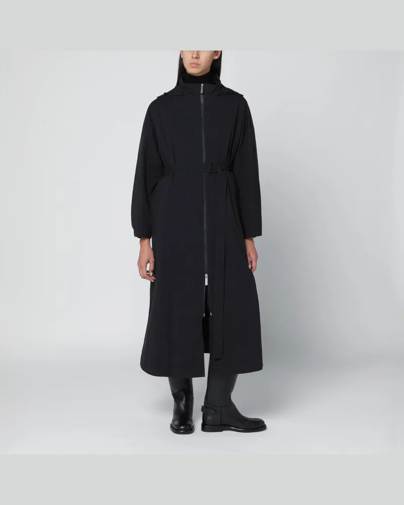 Herno Laminar Trenchcoat aus schwarzem 2L Gore-Tex Black