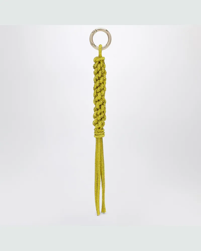 HIBOURAMA Scooby-Doo-Anhänger mit Gelben Kristallen 