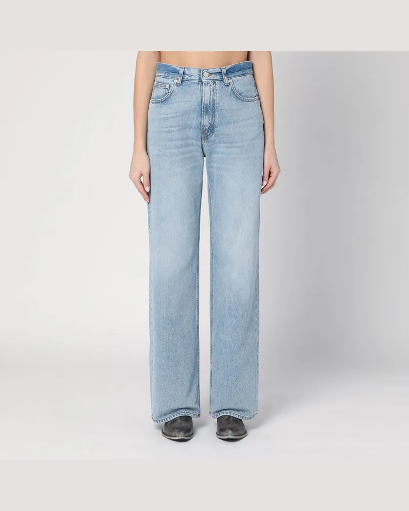 Haikure Hellblaue ausgewaschene Jeans Blue