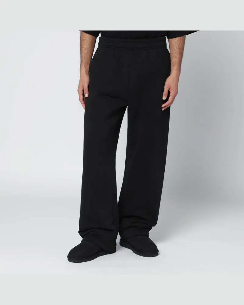 Entire Studios Schwarze Jogginghose aus Baumwolle Schwarz
