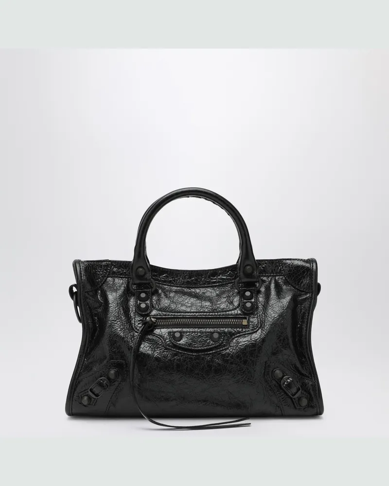 Balenciaga Kleine schwarze Tote-Bag Le City Black