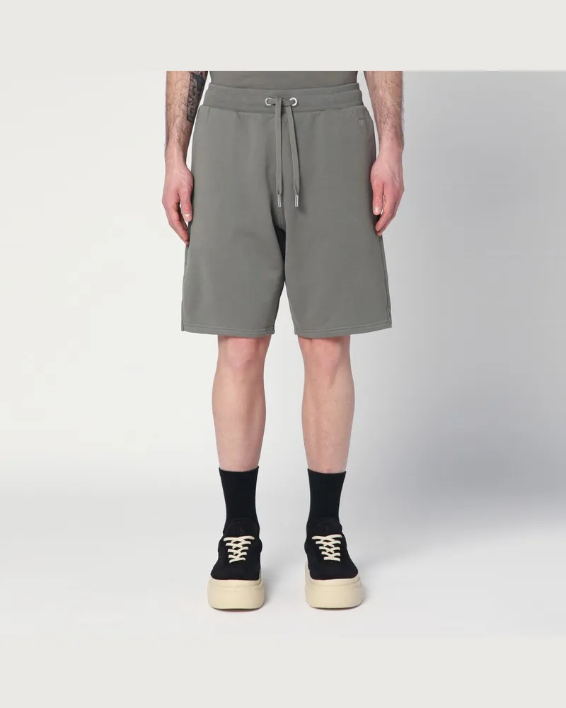 AMI Paris Graue Ami de Coeur Shorts Grau
