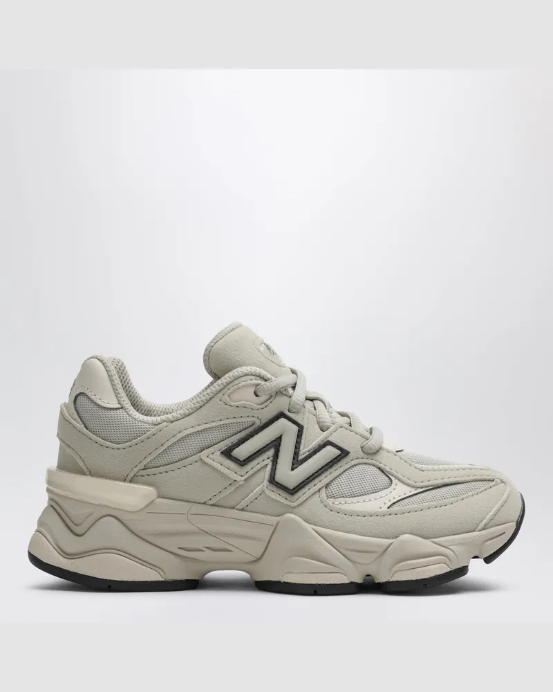 New Balance 9060 Shipyard/Linen Sneakers aus Mesh und Wildleder White