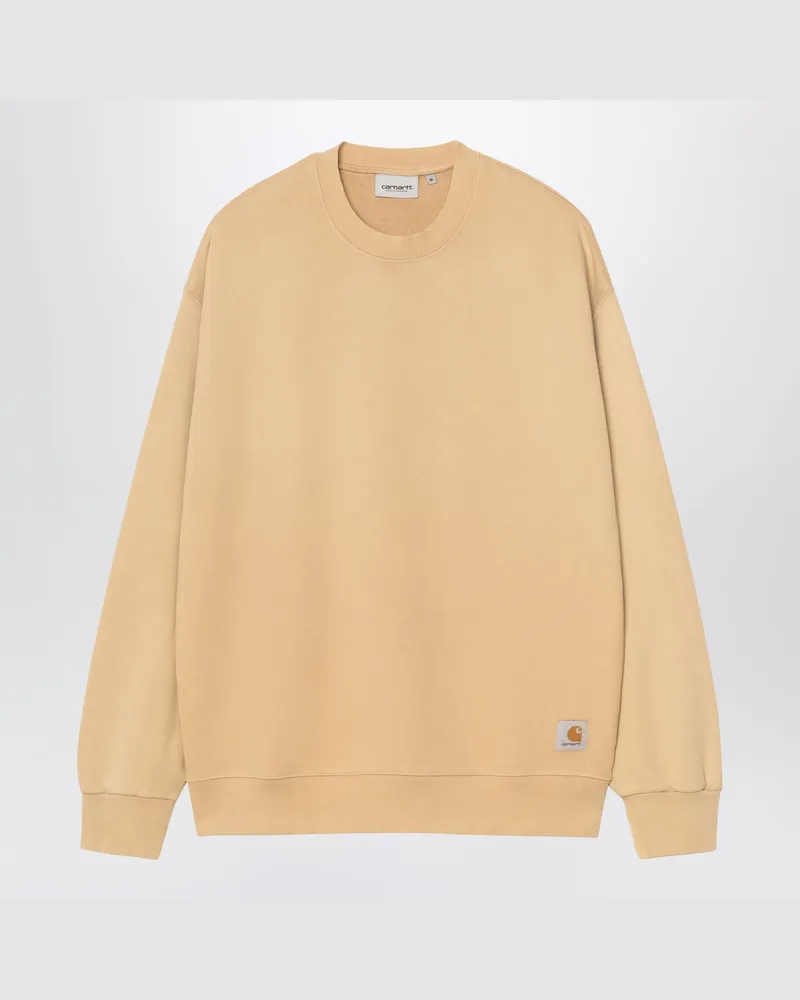 Carhartt WIP Hudson Sweatshirt Farbe Dusty Brown Beige