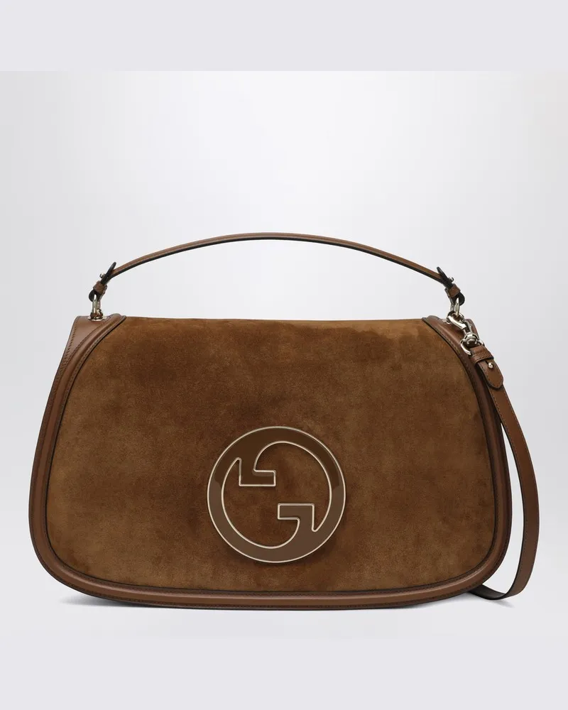 Gucci Große Handtasche Blondie in Braun Braun