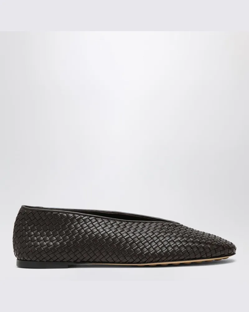Bottega Veneta Rosa Ballerina Farbe Fondente Braun