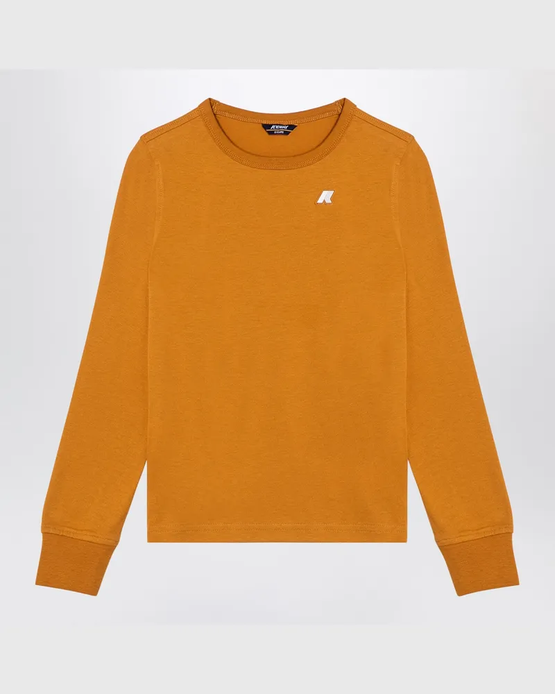 K-Way Gelbes T-Shirt Elmer aus Baumwolle 