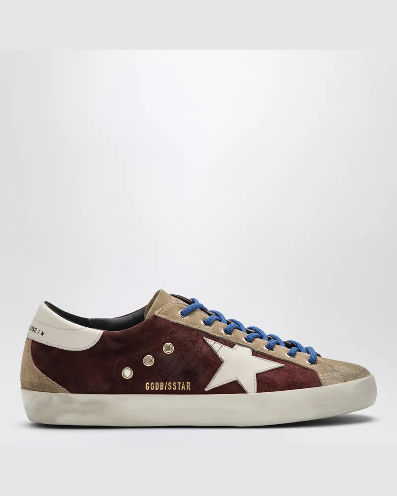 Golden Goose Sneakers Super-Star Dark red/Warm grey/Buttercream Burgundy